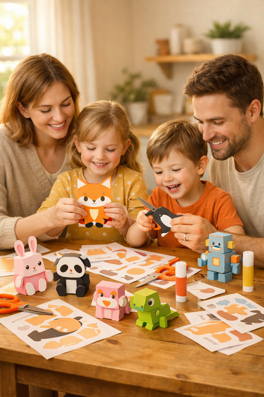 Juguetes de papel para hacer en casa